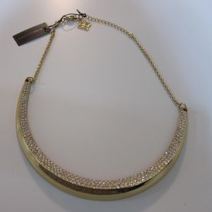 BCBGMaxAzria Statement Necklace Gold